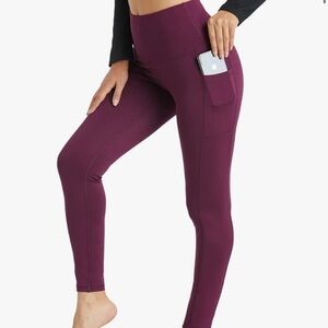 Legend High-Rise Pink Double Pocket Leggings